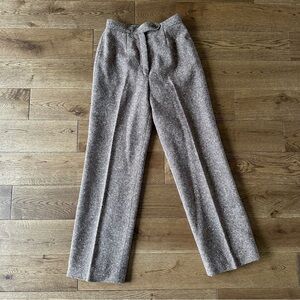Vintage 100% Wool High Waited Trousers